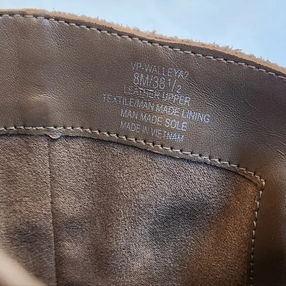 Vince Camato Walleya Moto suede boots size 8 Taupe - Picture 5 of 8